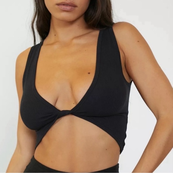 Urban Outfitters Out From Under Twist Tank (Black, Tan, M/L) - Picture 12 of 16